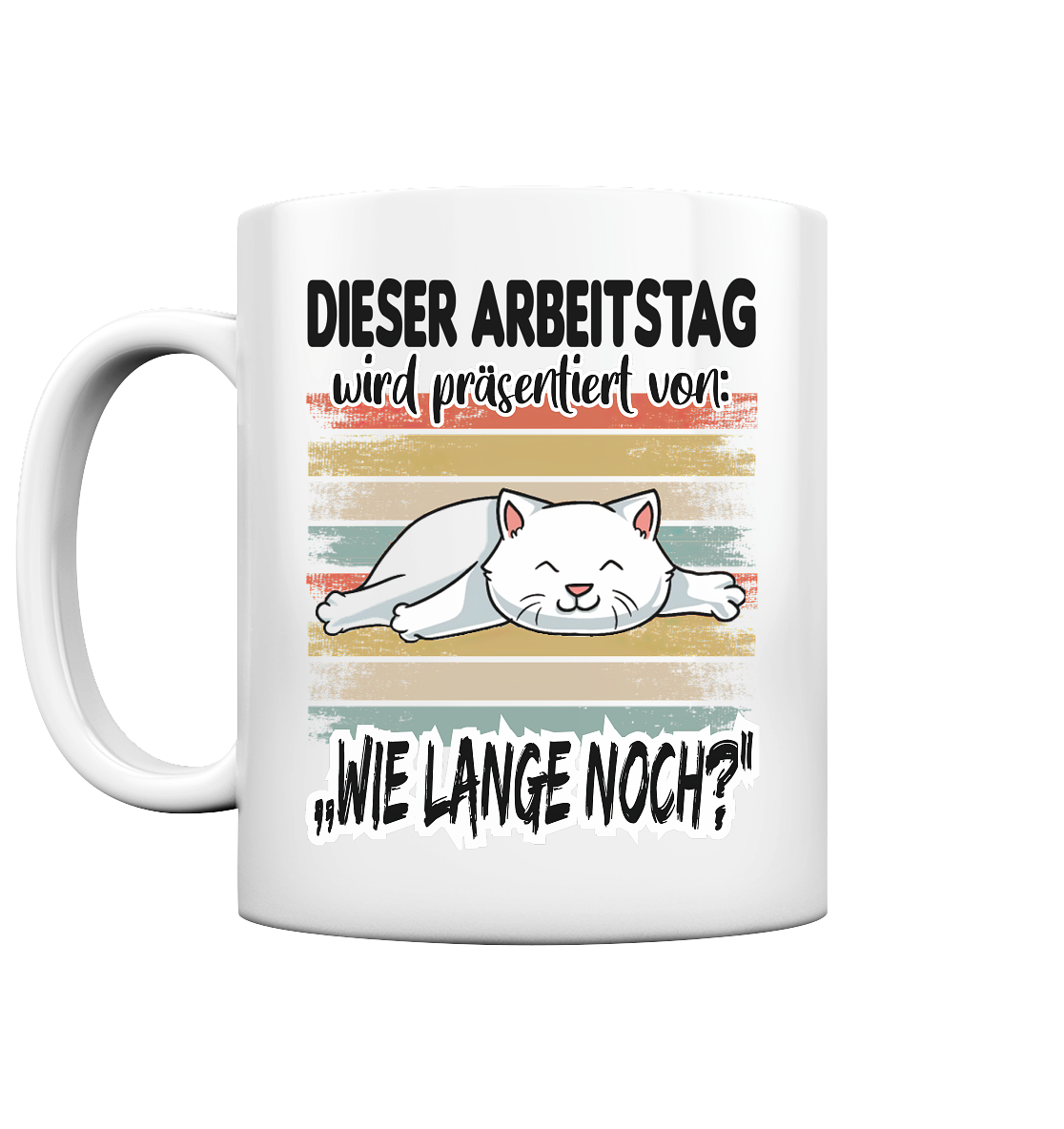 Dieser Arbeitstag wird präsentiert.... - Tasse glossy
