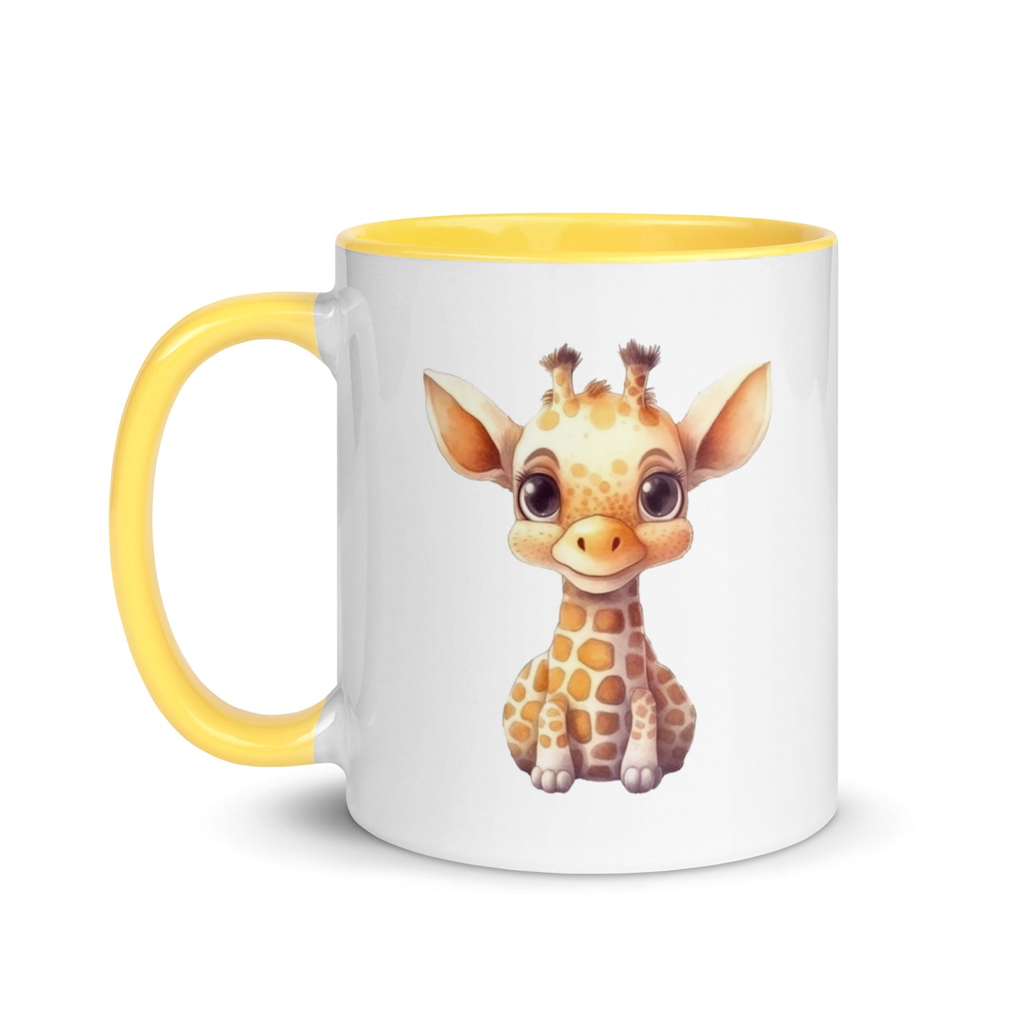 Tasse mit einer Baby Giraffe