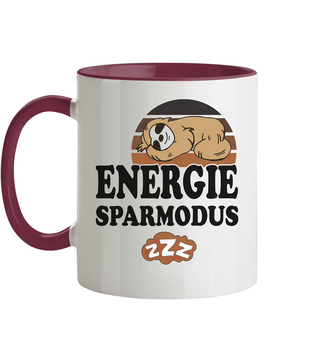 Energie Sparmodus - Tasse zweifarbig