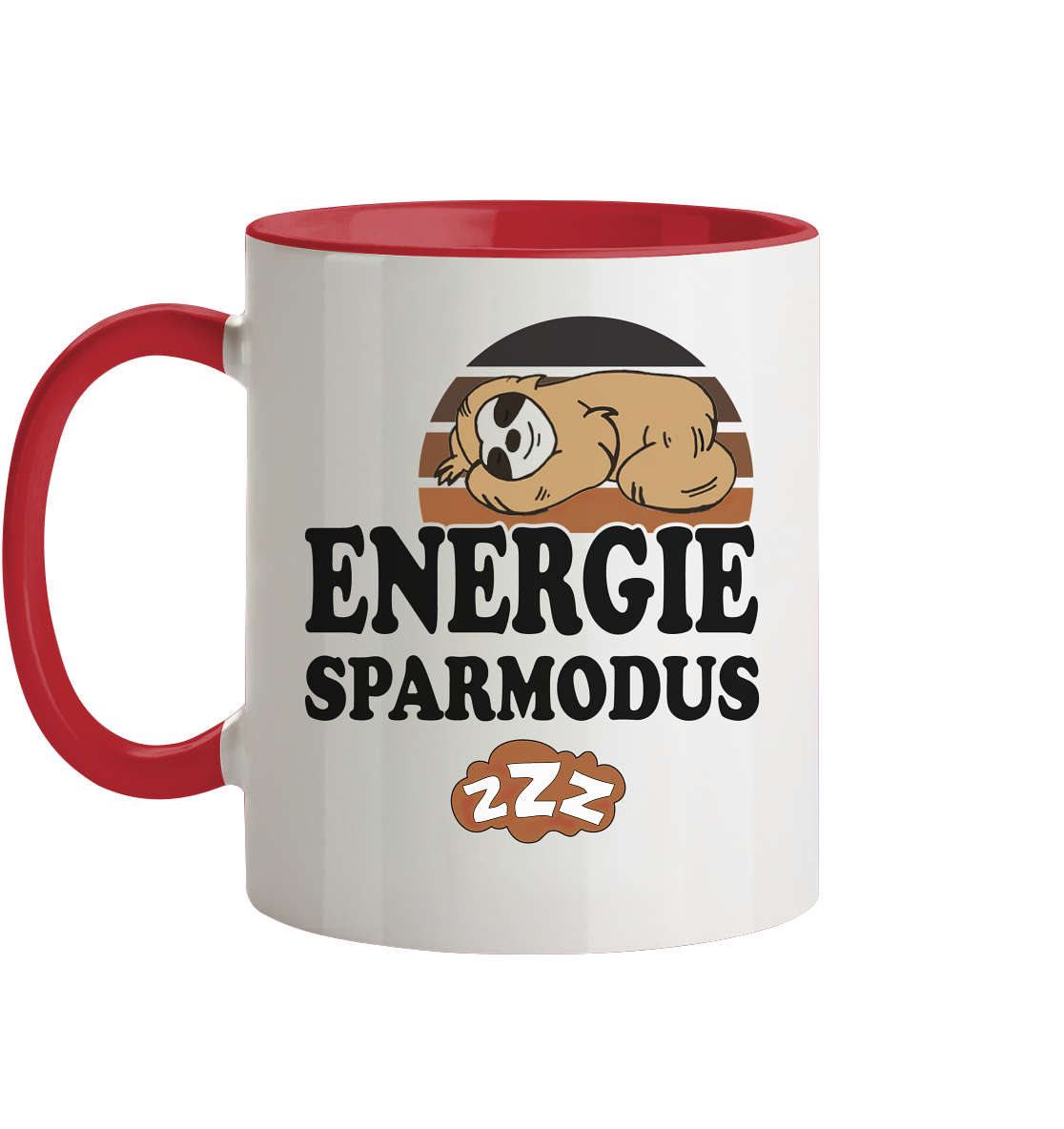 Energie Sparmodus - Tasse zweifarbig