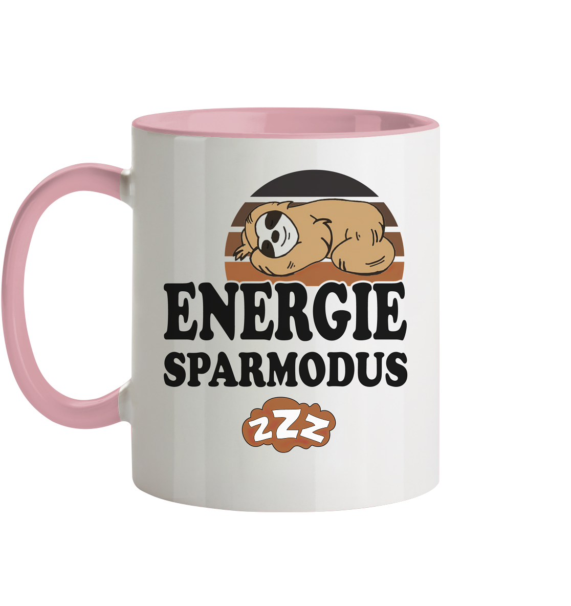Energie Sparmodus - Tasse zweifarbig