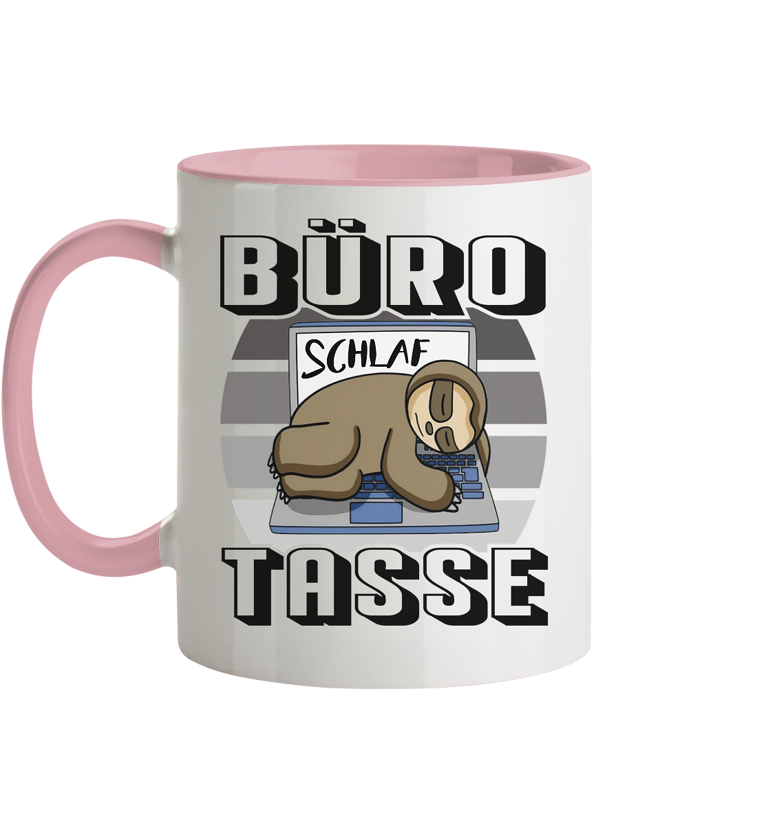 Büro Tasse - Tasse zweifarbig
