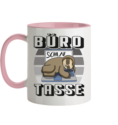 Büro Tasse - Tasse zweifarbig