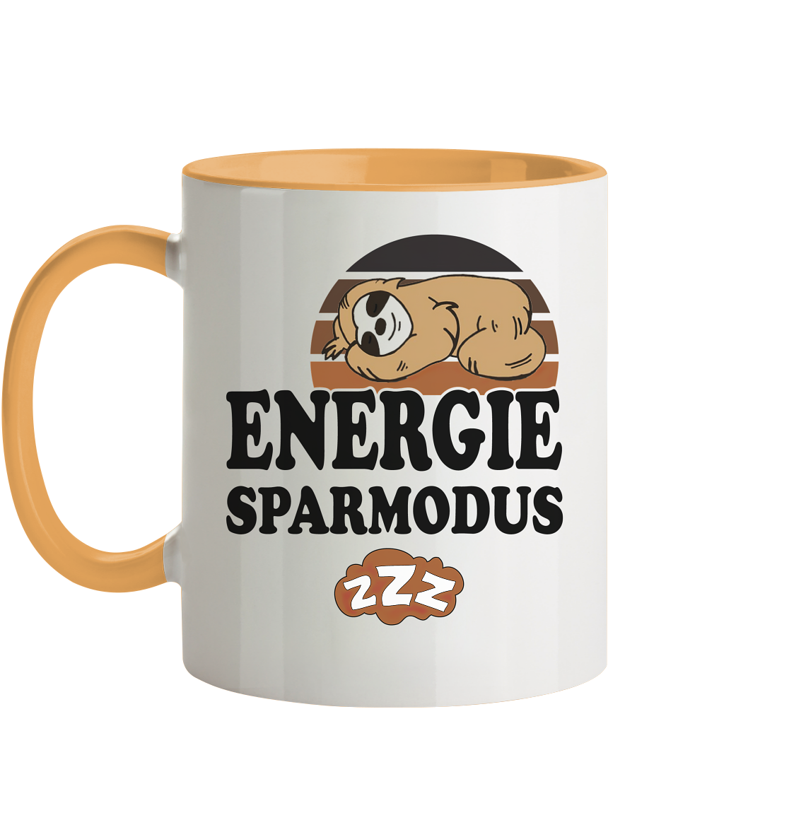 Energie Sparmodus - Tasse zweifarbig