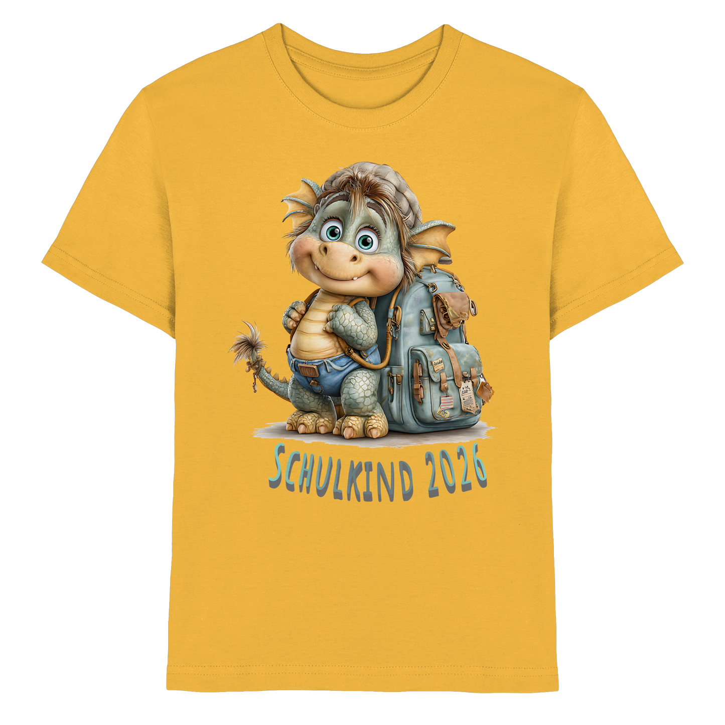 Drache Frodo Schulkind 2026 - Kids Premium Shirt