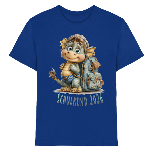 Drache Frodo Schulkind 2026 - Kids Premium Shirt
