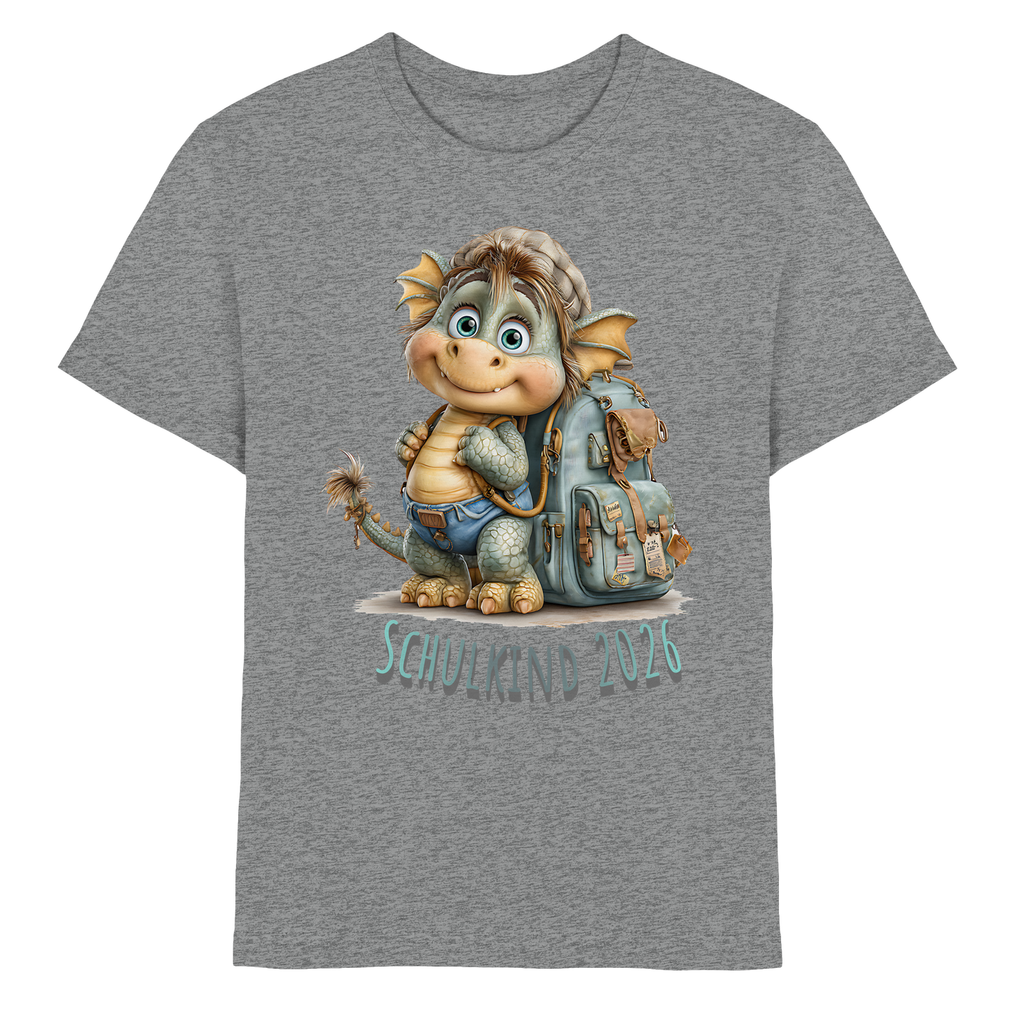 Drache Frodo Schulkind 2026 - Kids Premium Shirt