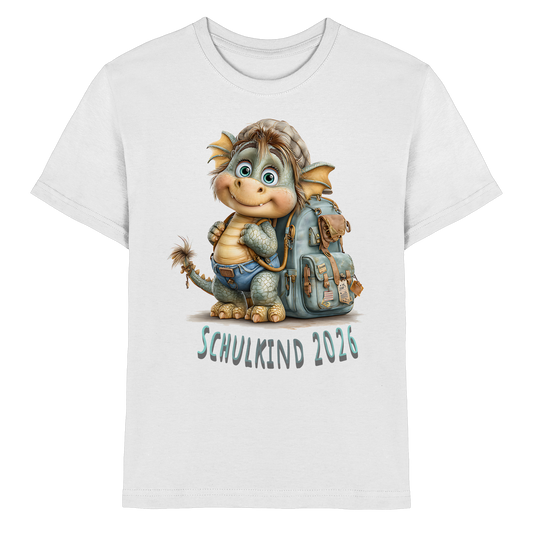 Drache Frodo Schulkind 2026 - Kids Premium Shirt