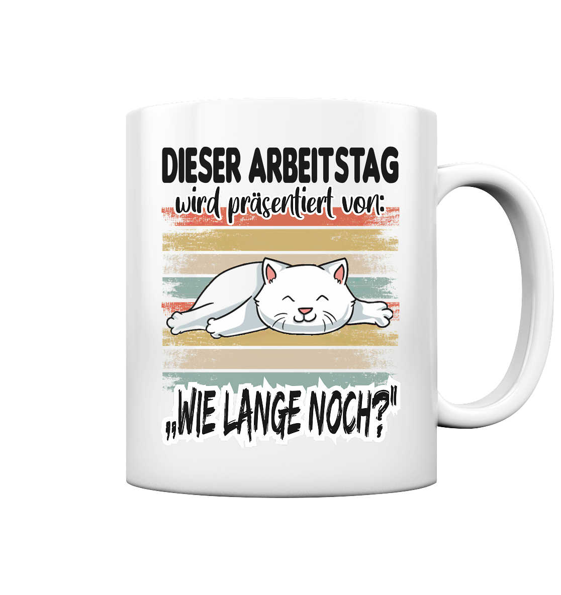 Dieser Arbeitstag wird präsentiert.... - Tasse glossy