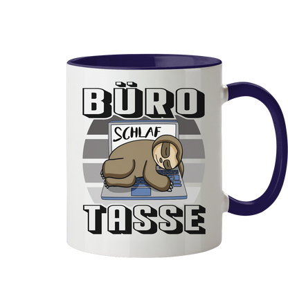 Büro Tasse - Tasse zweifarbig