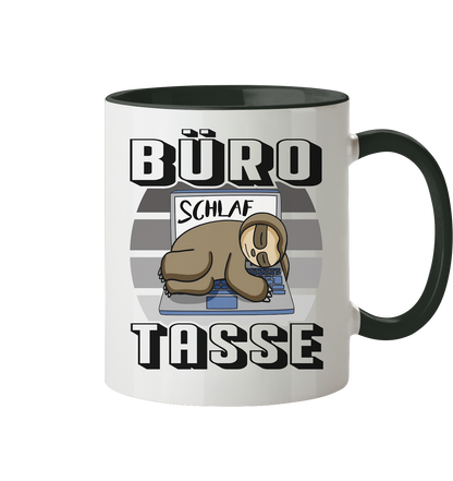 Büro Tasse - Tasse zweifarbig