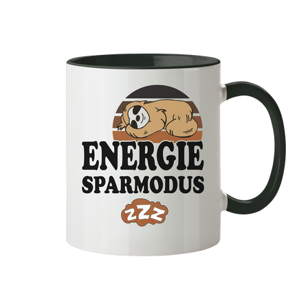 Energie Sparmodus - Tasse zweifarbig