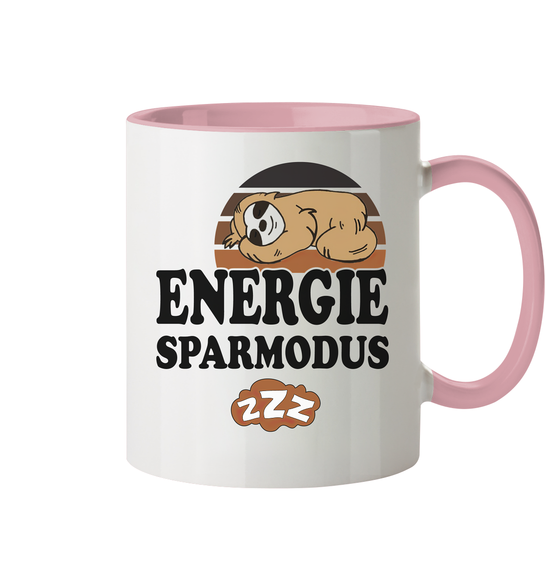Energie Sparmodus - Tasse zweifarbig
