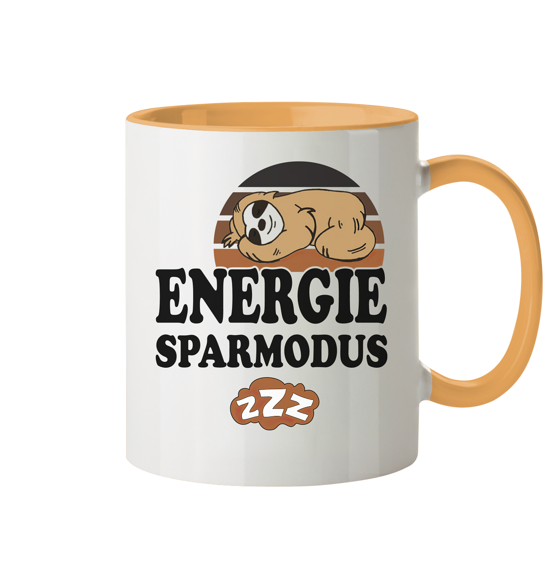 Energie Sparmodus - Tasse zweifarbig